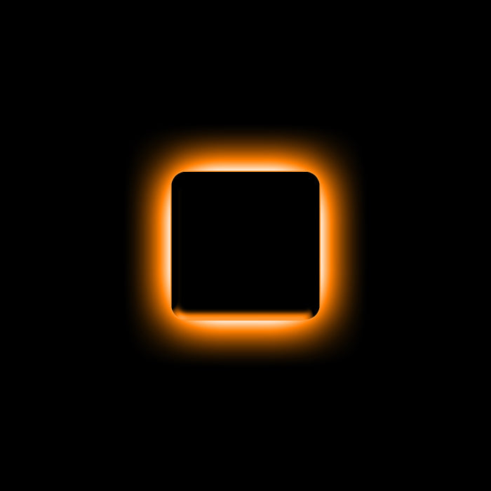 ORACLE Lighting Universal Illuminated LED Letter Badges - Matte Blk Surface Finish - I