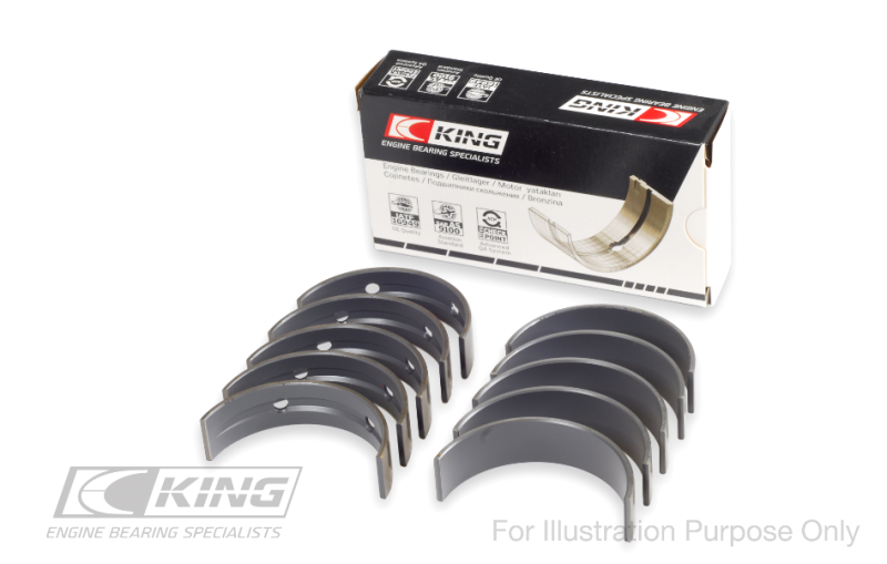 King Toyota 3UR-FE (Size 0.25) Main Bearing Set