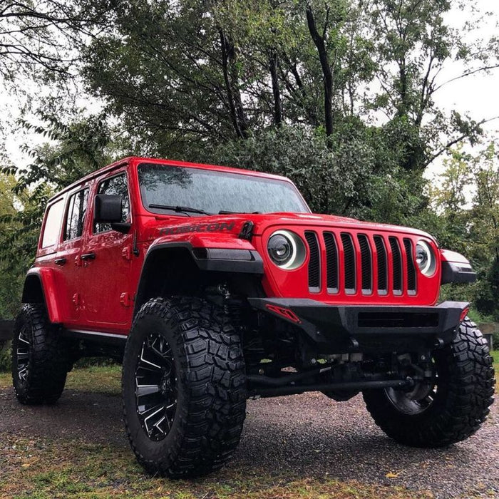 Oracle Jeep Wrangler JL Oculus Bi-LED Projector Headlights- Graphite Metallic - 5500K
