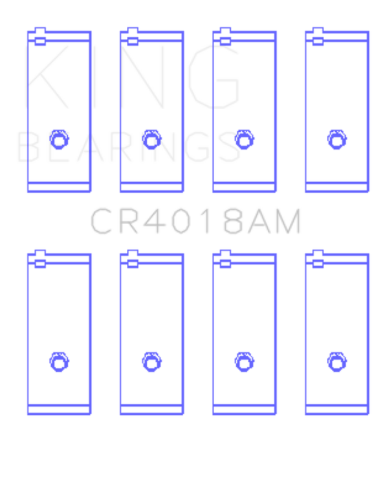 King Engine Bearings Toyota 1S/4S/2SELC/3SFE/3SGELC Connecting Rod Bearing Set - Size STD