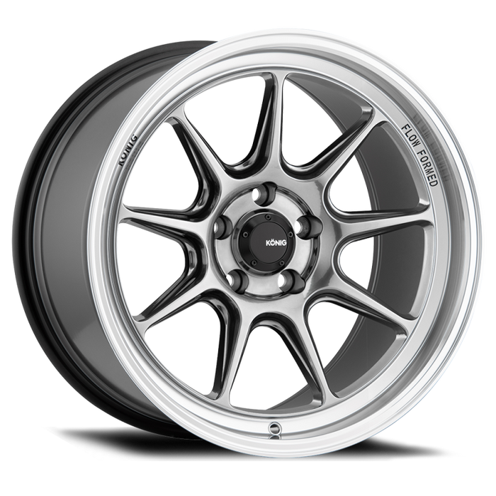 Konig Countergram 17x8 5x114.3 ET38 Hyper Chrome / Machined Lip