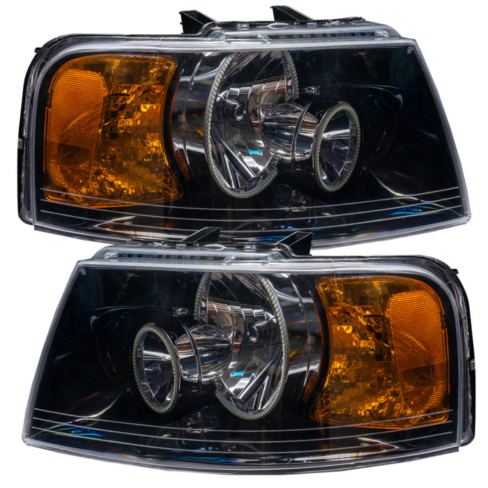 Oracle 03-06 Ford Expedition SMD HL - Black - ColorSHIFT w/ 2.0 Controller