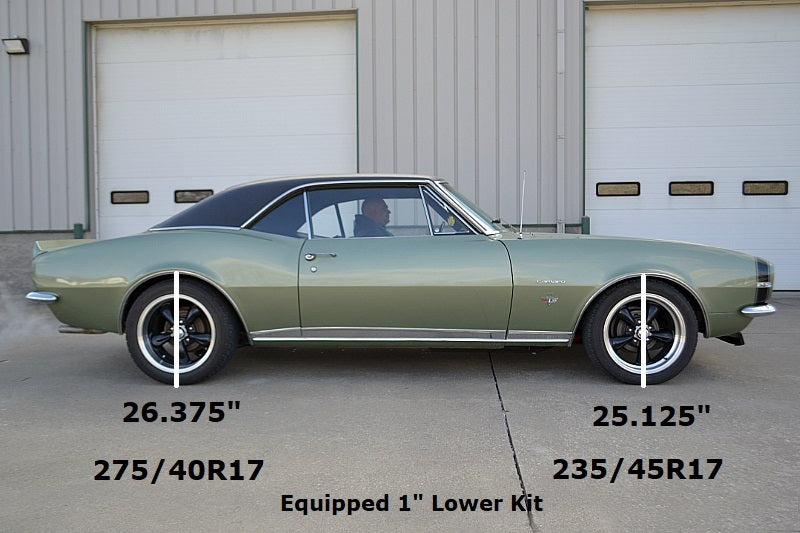 Ridetech 67-69 GM F-Body Small Block/LS StreetGrip Suspension System w/o Ball Joints & Bushings
