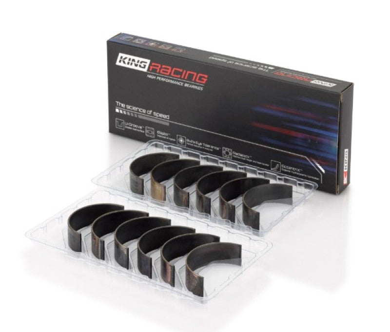 King Engine Bearings BMW S54B32 (Size .026) Connecting Rod Bearings (Set of 6)