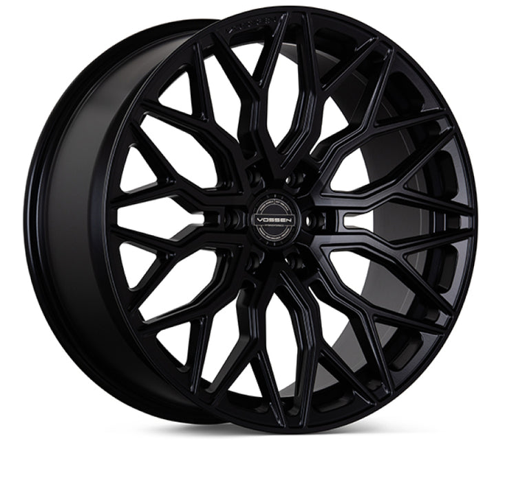 Vossen HF6-3 24x10 / 6x139.7 / ET25 / Deep Face / 106.1 - Satin Black Wheel