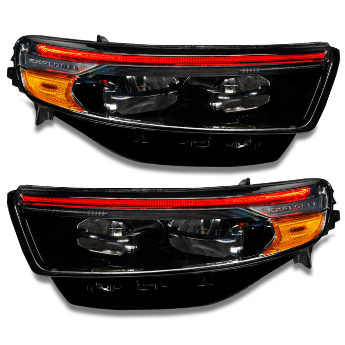 Oracle 20-22 Ford Explorer Dynamic RGB Headlight DRL Kit - ColorSHIFT - w/ RF Controller