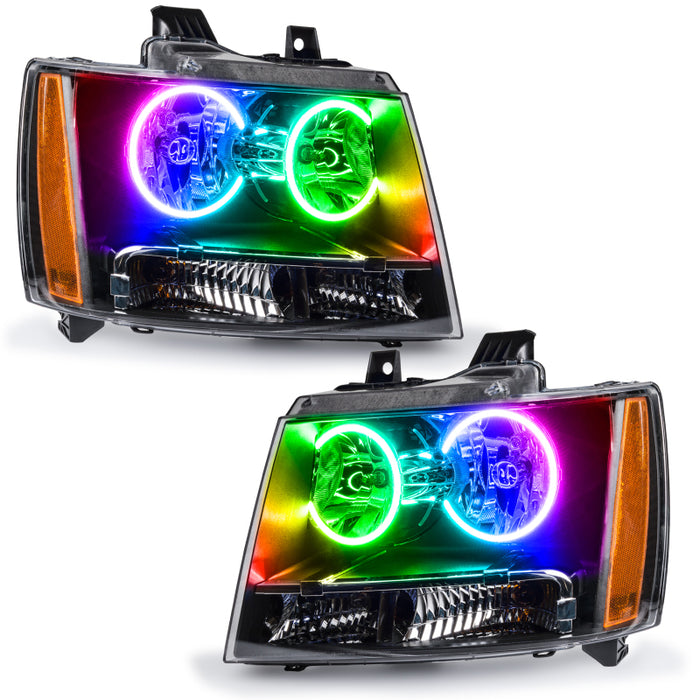 Oracle 07-13 Chevy Avalanche Pre-Assembled SMD Headlights - w/ Simple Controller