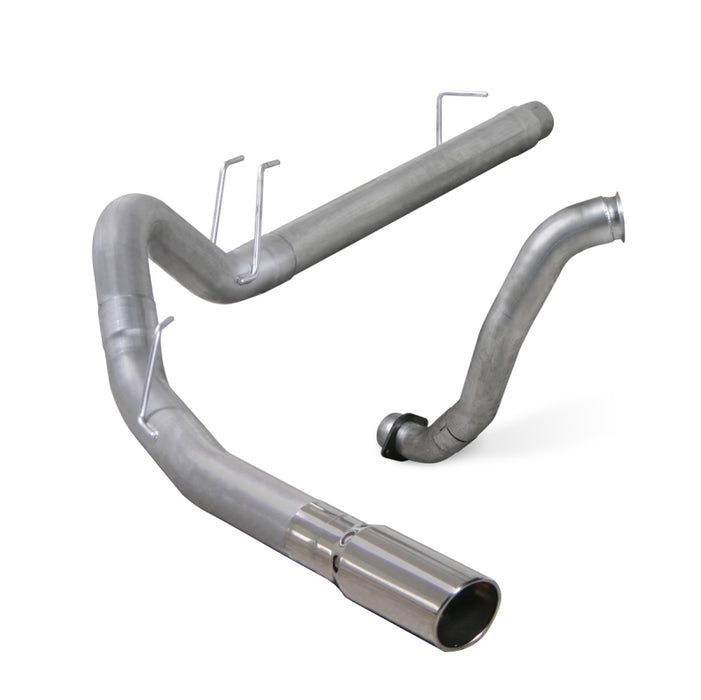 Diamond Eye KIT 4in DPF-BACK w/ DP Single AL 08-10 Ford 6.4L Powerstroke F250/F350