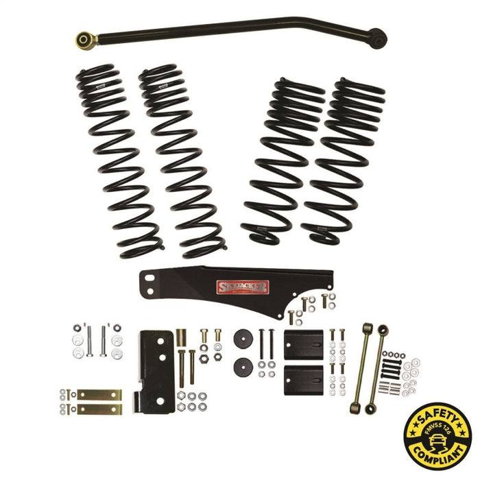 Skyjacker 07-18 Jeep Wrangler (JK) 3.5in Lift Kit Component Box w/ Dual Rate Long Travel Springs