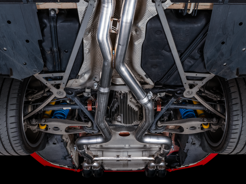 AWE Tuning BMW F8X M3/M4 SwitchPath Cat-Back Exhaust - Diamond Black Tips