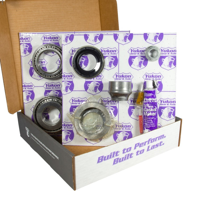 Yukon 9.75in Ford 3.55 Rear Ring & Pinion Install Kit Axle Bearings and Seal