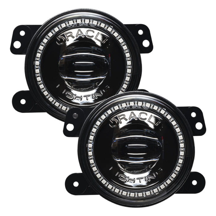 Oracle Jeep Wrangler JK/JL/JT High Performance W LED Fog Lights - ColorSHIFT - Dynamic