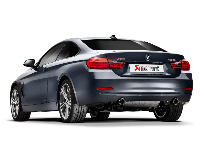 Akrapovic 12-15 BMW 335i (F30 F31) Evolution Line Cat Back (SS) w/ Carbon Tips (Req. Link Pipe)