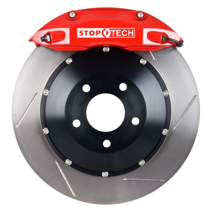 StopTech BBK 95-99 BMW M3 (E36) / 98-02 MZ3 Coupe/Roadster Front 4 Piston 332x32 Red Slotted Rotors