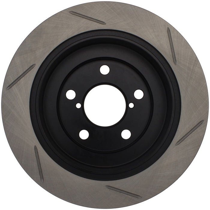 StopTech Power Slot 02-05 WRX Rear Left SportStop Slotted Rotor