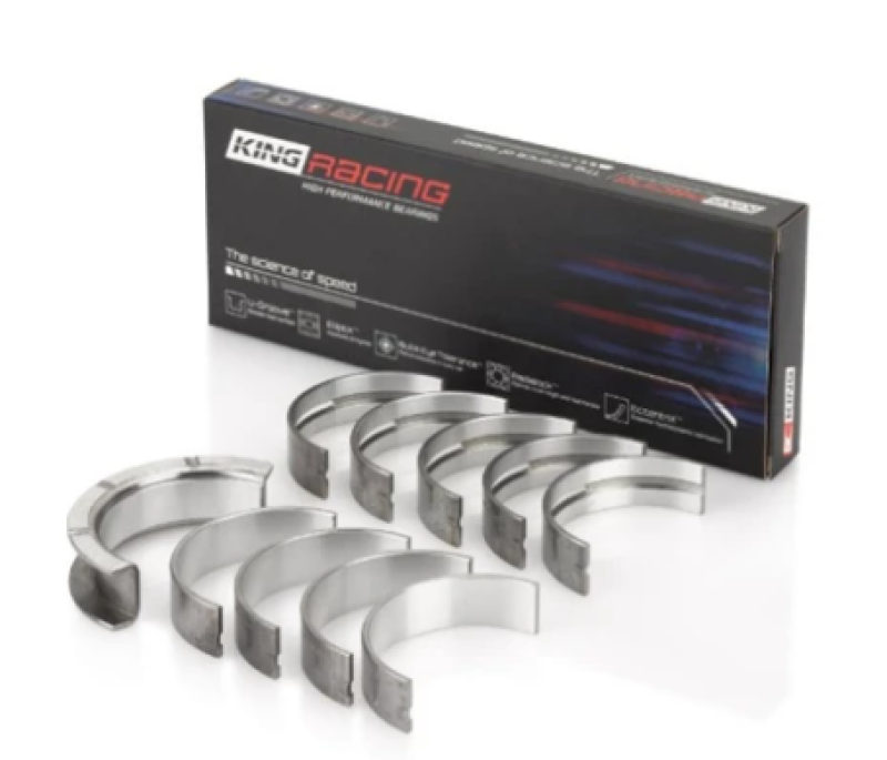 King Engine Bearings Chrysler 426Ci/ 440Ci V8 OHV- 24 Uppers (Top Fuel) (Size 1.0) Main Bearing Set