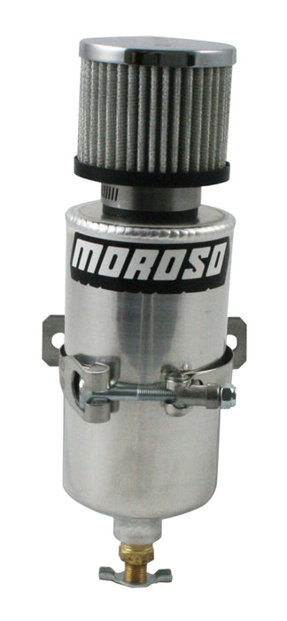 Moroso Breather Tank/Catch Can - 3/8in NPT Female Fitting - Aluminum
