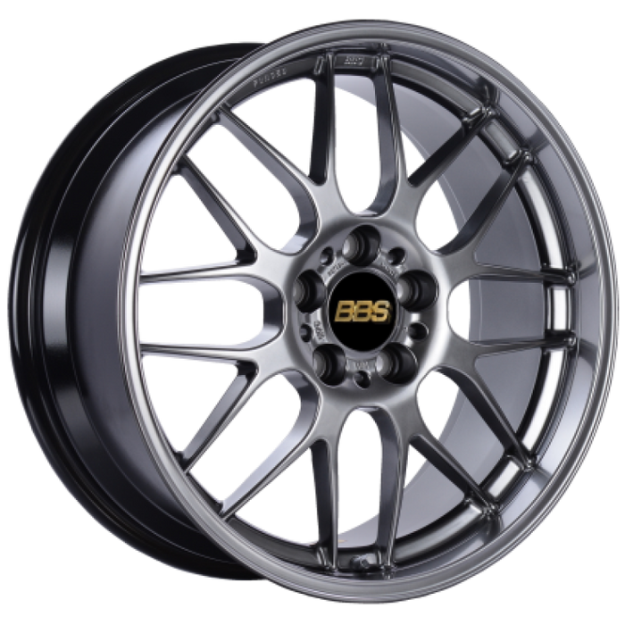 BBS RG-R 18x9.5 5x120 ET33 Diamond Black Wheel - 82mm PFS Required
