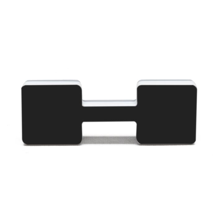 ORACLE Lighting Universal Illuminated LED Letter Badges - Matte Blk Surface Finish - H
