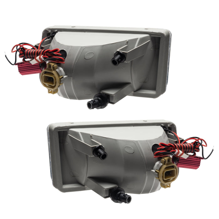 Oracle 07-15 Chevrolet Silverado SMD FL - Square Style - White