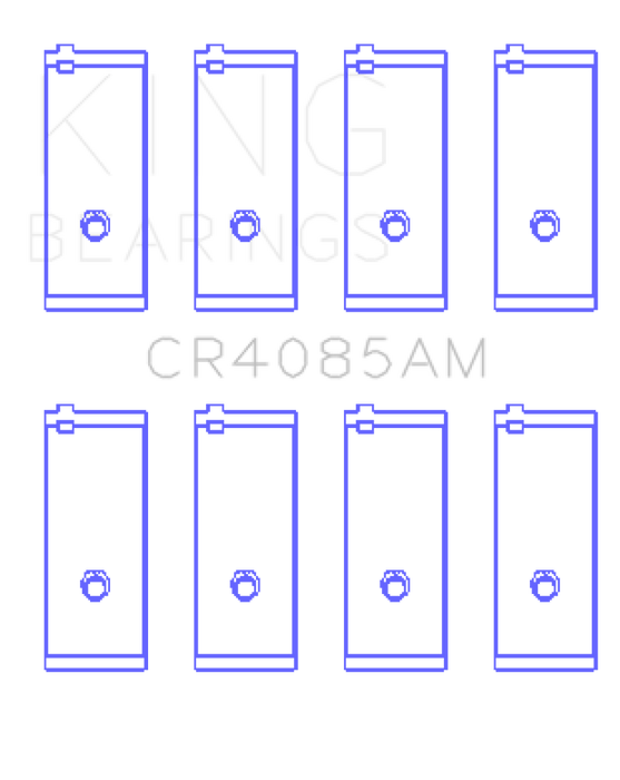 King Engine Bearings Toyota 2T/3T/3T-G/4T-G Connecting Rod Bearing Set - Size STD