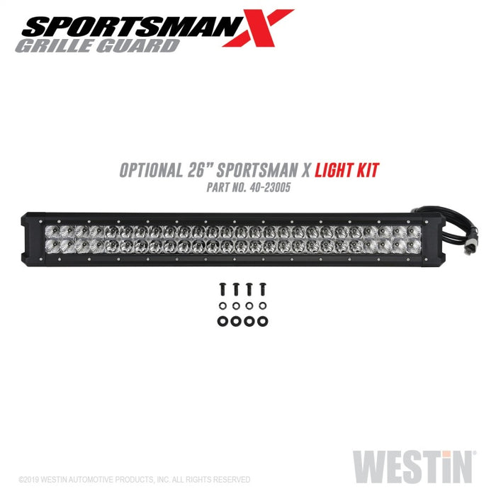 Westin 16-21 Toyota Tacoma Sportsman X Grille Guard - Tex. Blk