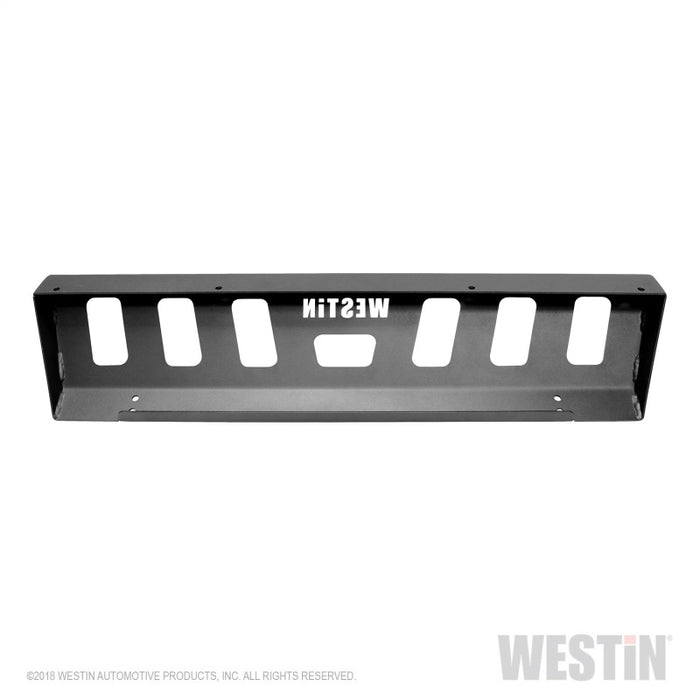 Westin 07-18 Jeep Wrangler JK WJ2 Skid Plate for Front Bumper - Textured Black