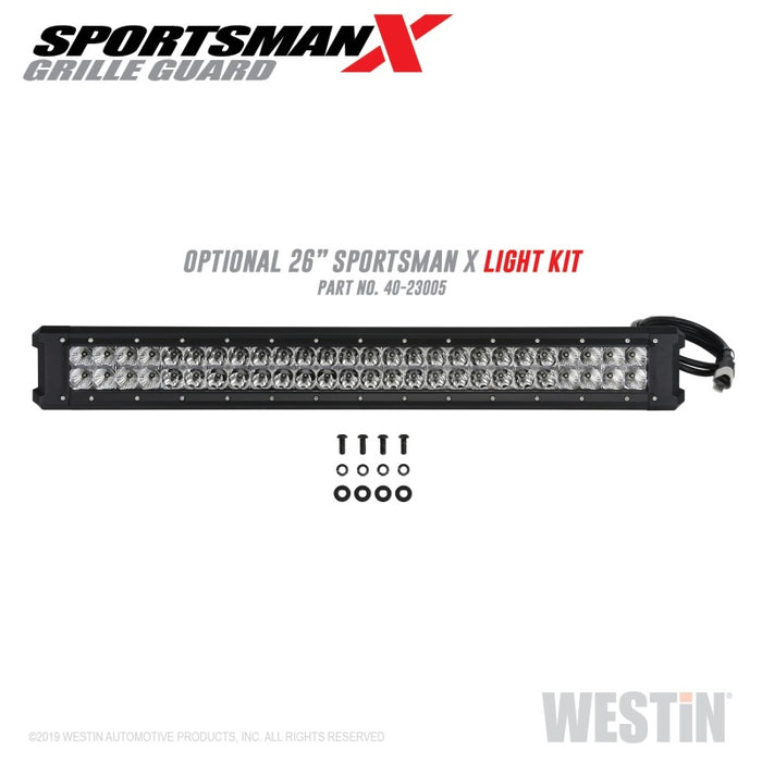 Westin 2020 Chevy Silverado 2500/3500 Sportsman X Grille Guard - Textured Black
