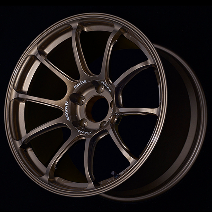 Advan RZ-F2 18x9 +24 5x114.3 Racing Umber Bronze Wheel