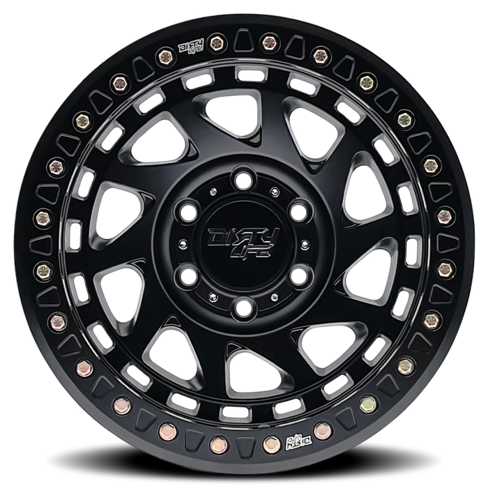Dirty Life 9313 Enigma Race 17x9 / 5x127 BP / -12mm Offset / 78.1mm Hub Matte Black Wheel