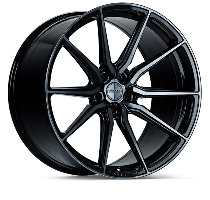 Vossen HF-3 20x9 / 5x114.3 / ET38 / Flat Face / 73.1 - Double Tinted - Gloss Black Wheel