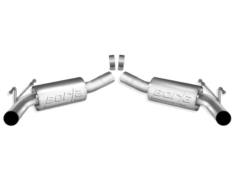 Borla 2010 Camaro 6.2L ATAK Exhaust System w/o Tips works With Factory Ground Effects Package (rear