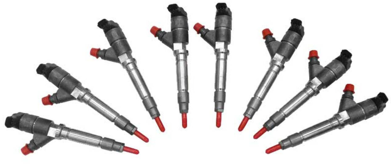 Exergy 07.5-10 Chevrolet Duramax 6.6L LMM Reman 300% Over Injector - Set of 8