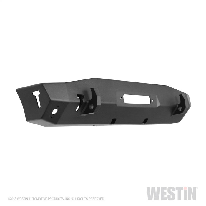 Westin 07-18 Jeep Wrangler JK WJ2 Stubby Front Bumper - Tex. Blk