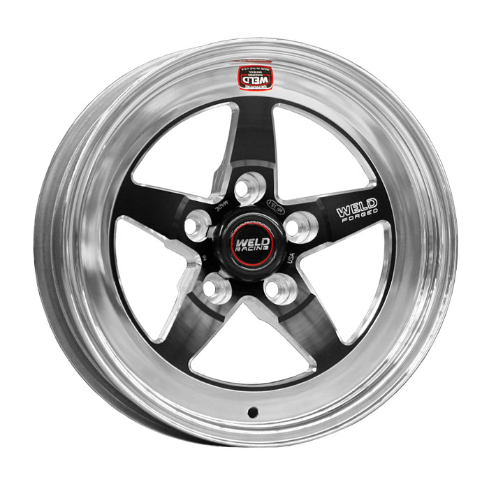 Weld S71 15x6.33 / 5x4.75 BP / 3.5in. BS Black Wheel (Low Pad) - Non-Beadlock
