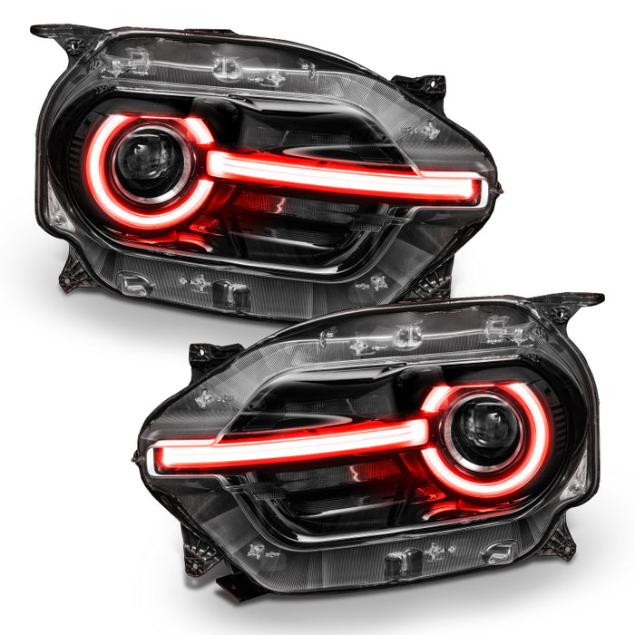 Oracle 2021 Ford Bronco Sport RGB+W Headlight DRL + Halo - ColorSHIFT w/ BC1 Controller