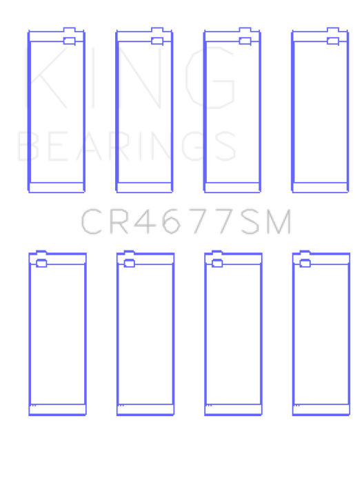 King Engine Bearings Opel 1.6L Turbo A16LET/A16NET/Z16LET (Size STD) Connecting Rod Bearing Set