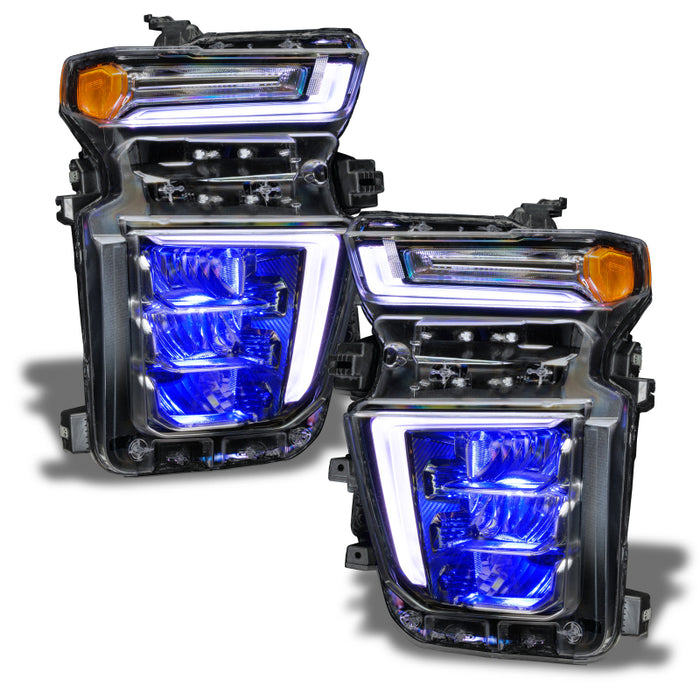 Oracle 20-21 Chevy Silverado HD 2500RGB Headlight Demon Eye Kit - w/o Controller