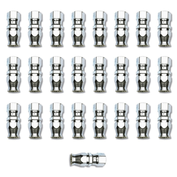 Russell Performance -10 AN Endura PowerFlex Power Steering Straight Hose Ends (25 pcs.)