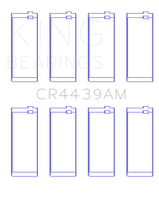 King Engine Bearings BMW M10 (Size STD) Rod Bearing Set