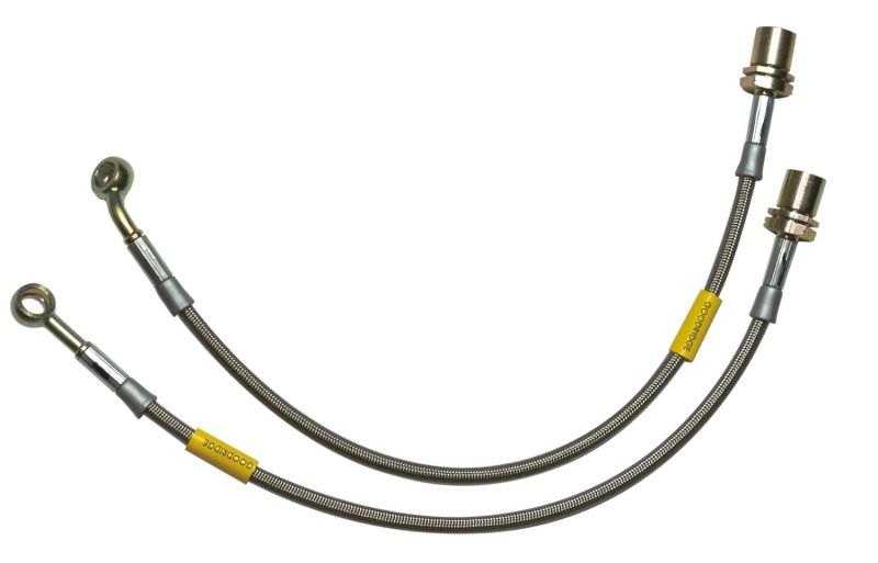 Goodridge 01-03 Chevy Silverado 2/4wd w/ 2w Steering 4in Extended SS Brake Lines