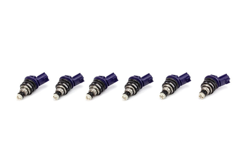 ISR Performance - Side Feed Injectors - Nissan 550cc (Set of 6)