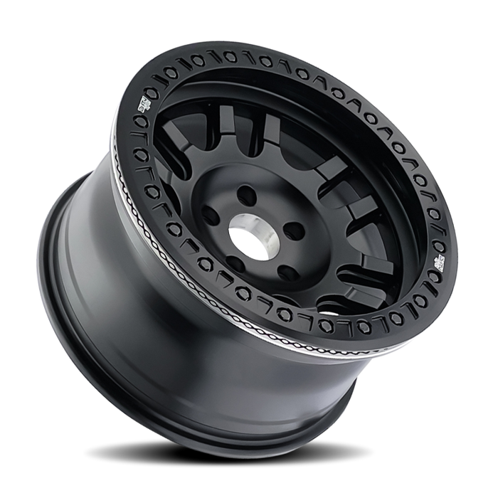 Dirty Life 9314 Canyon Race 17x9 / 8x165.1 BP / -12mm Offset / 130.8mm Hub Matte Black Wheel