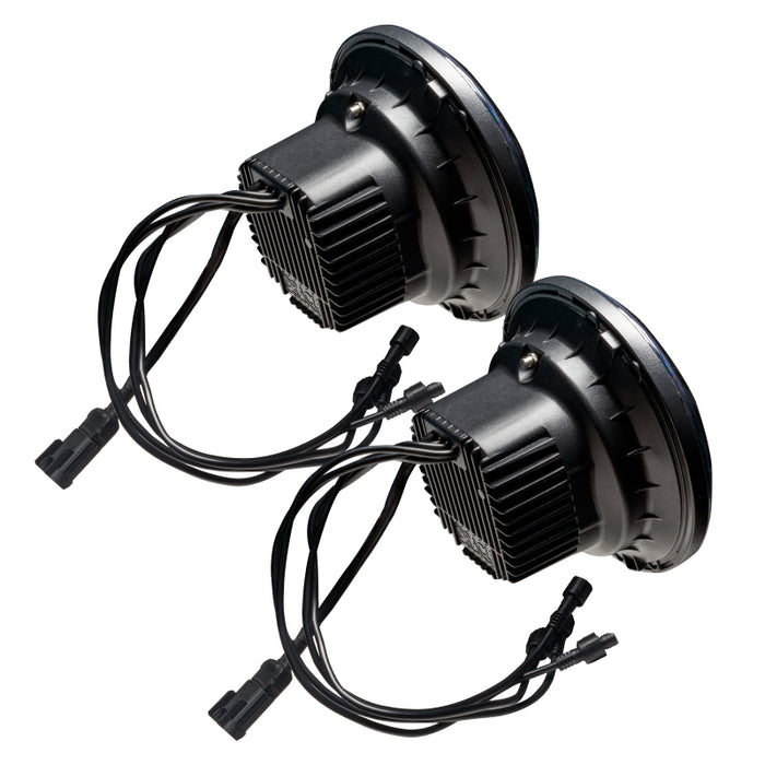 ORACLE Lighting 0718 Jeep Wrangler JK Oculus 7in ColorSHIFT Bi-LED Projector Headlights