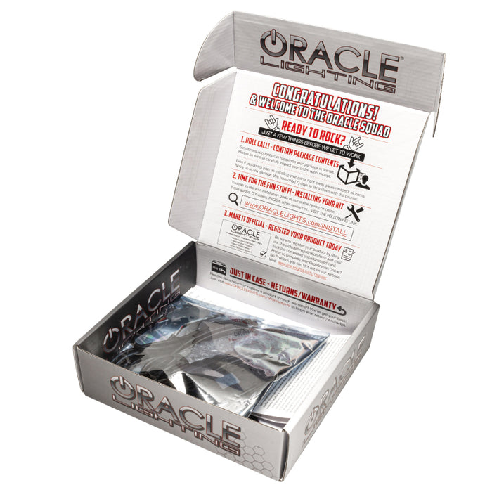 Oracle 15-17 Ford Mustang V6/GT/Shelby Dynamic DRL  w/ Halo Kit - ColorSHIFT - Dynamic
