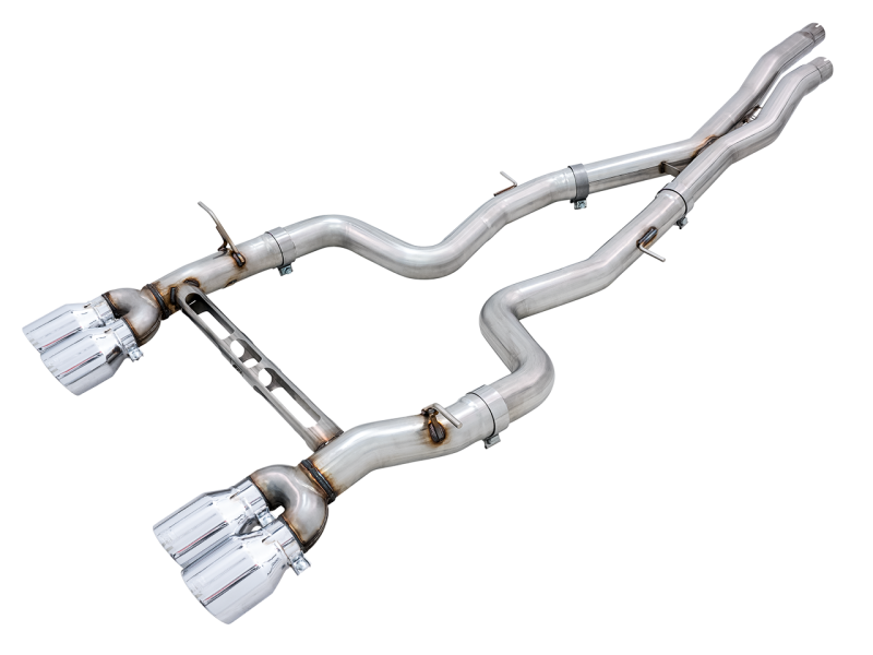 AWE Tuning BMW F8X M3/M4 SwitchPath Cat-Back Exhaust - Diamond Black Tips