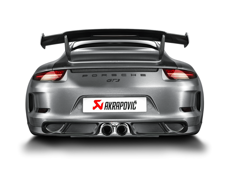 Akrapovic 14-17 Porsche 911 GT3 (991) Rear Carbon Fiber Diffuser - Matte