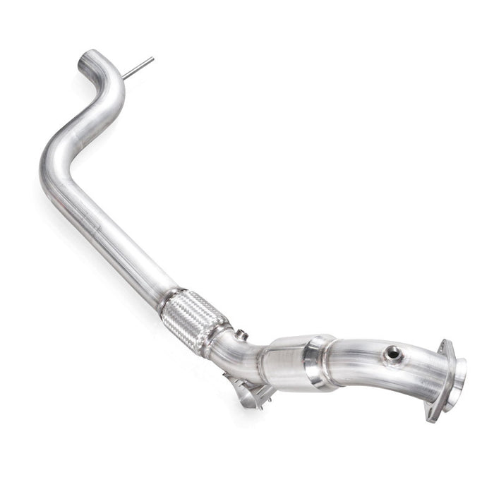 Stainless Works 2015-16 Mustang Downpipe 3in High-Flow Cats Performance Connection