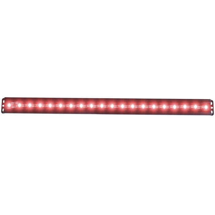 ANZO Universal 24in Slimline LED Light Bar (Red)