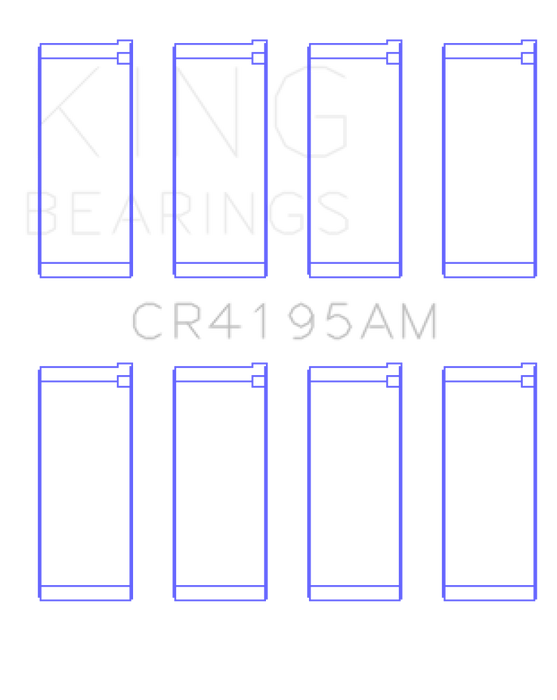 King Engine Bearings 95-02 Chrysler L4 2.0L/122 (Size +0.5) Rob Bearing Set